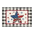 thumbnail image 2 of Carpet,4th Of July Door Mat Patriotic Doormat Entryway Rug Welcome Independence Day Doormat Stain And Fade Patriotic Decor Welcome Outdoor Mat Decorative For Home, 2 of 9