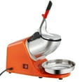 thumbnail image 7 of 300W Electric Ice Shaver Shaved Machine Shaver Orange Shaved Ice Snow Cone Maker 143 lbs/h, 7 of 7