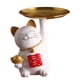 thumbnail image 2 of Bandeja de almacenamiento de Escritorio Soledad Escultura de gato decorativa, 2 of 6