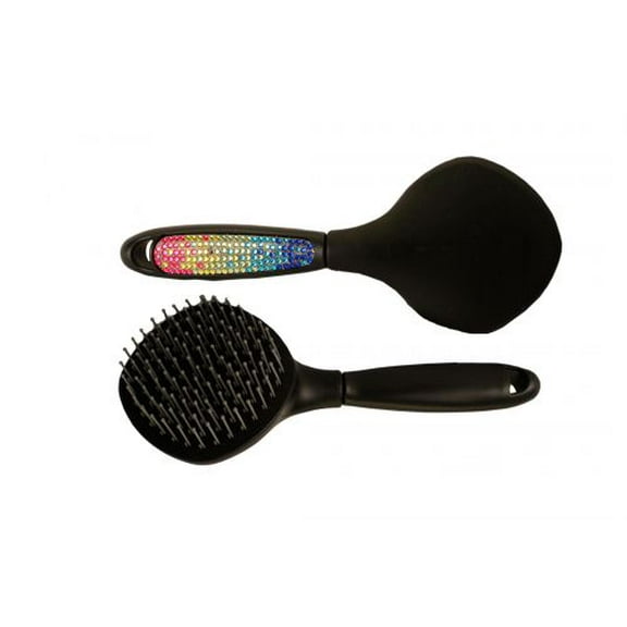 Showman Multicolor Crystal Rhinestone Mane & Tail Brush