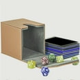 thumbnail image 2 of Milaget Deck Case Card Storage Box for Game Cards Business Cards Beige, 2 of 8