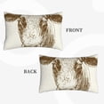 thumbnail image 2 of Daiia Cow Bedding Waterproof Pillow Protector Zippered Queen – Bed Bug Proof Pillow Encasement-14"x20", 2 of 6