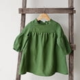 thumbnail image 4 of KYAIGUO Robe d'Automne pour Bébé Fille en Coton Pur, Manches Longues, Décontractée, 2-6 Ans, 4 of 9