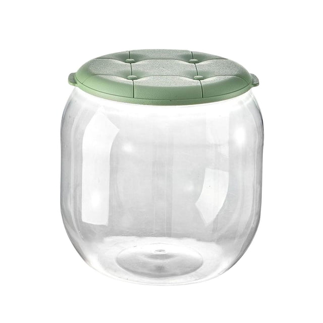 Langgg Tabouret de Rangement Multifonction pour Jouets Bacs de Rangement pour Jouets pour Salon Ménage Rond Vert