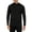 Rich Black, variant on Russell Men's & Big Men's Heavyweight Fleece Baselayer Mock Neck Long Sleeve Top, Sizes M-5XL
