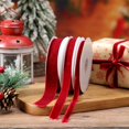 thumbnail image 4 of Cinta decorativa Jutom Velvet, 30 yardas, color rojo vino, 3 rollos, 4 of 7