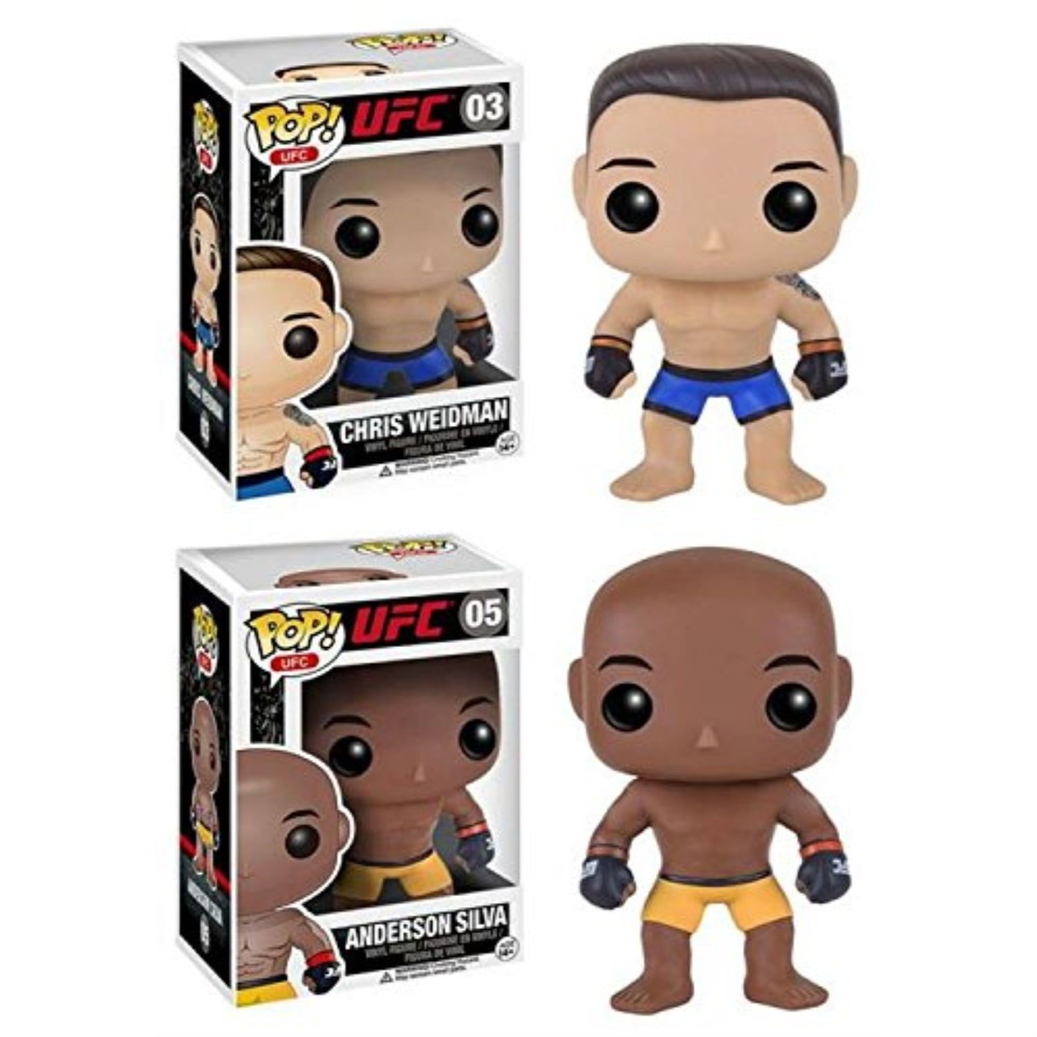 Funko Pop Ufc Anderson Silva Vs Chris Weidman Mma Vinyl