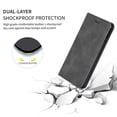 thumbnail image 5 of Samsung Galaxy A70 Case, Dteck Smooth PU Leather Flip Folio Wallet Card Slots Case Cover Stand Feature & Magnetic Closure For Samsung Galaxy A70 2019 6.7", Gray, 5 of 7