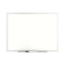 Staples TRU RED Melamine Dry Erase Board Gray Frame 2' x 1.5' (TR59356)