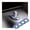 Blue, variant on 4pcs Car Inner Door Lock Covers, Rhinestone Pull Rod Bolt Decoration Stickers, Auto Universal Sparkly Door Bolt Cap