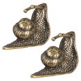 thumbnail image 4 of 2 unids Brass Craft Snail Decoración de Escritorio S Pequeño Caracol DIY Decoraciones Artesanía DIY Colgantes, 4 of 5