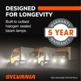 thumbnail image 6 of SYLVANIA LED Heated Sealed Beam Headlight - Heated Headlights to Support Night Time Driving - Glare-Free - 6000k White Light - DOT-Compliant - IP67-Rated - OEM-Grade - Easy to Install - H6054, 6 of 8