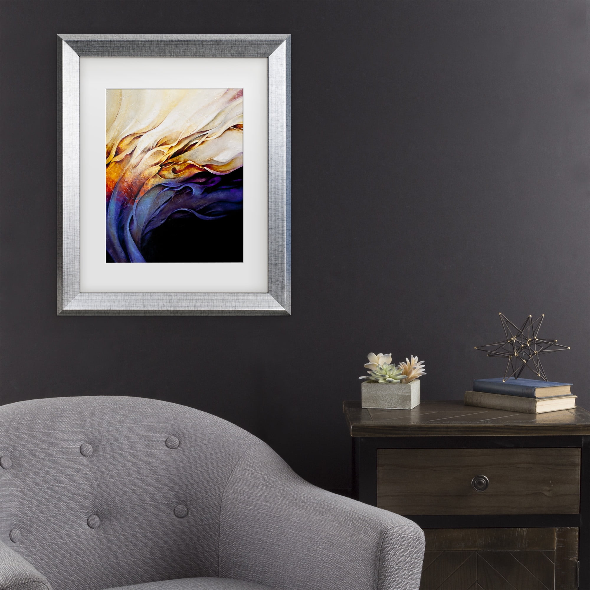 Cody Hooper 'Evoke' Matted Framed Art
