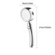 thumbnail image 5 of Cabezal de ducha Rociador de baño de doble cara Grifo de ducha de mano de alta presión Accesorio de baño Inevent HA000054-00, 5 of 7
