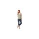 thumbnail image 2 of Camiseta sin mangas Aeropostale con rayas transparentes para mujer amarillo extra pequeño, 2 of 3