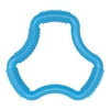 Dr. Brown's Flexees Baby Teether, Blue Ergonomic, 100% Silicone, Infant-Toddler, 1-Pack