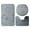 Gray, variant on Kedshhgu Bath Mats For Bathroom - Bathroom Rugs Memory Foam Bath Mat Set 3 Pcs Bathroom Rugs Set Toilet Mats Soft Comfortable Water Absorption Nonslip Thick Machine Wash