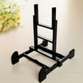 thumbnail image 2 of Dreamhall 1Pc Adjustable Plastic Display Stand Easel Bowl Plate Art Photo Picture Frame Holder Book Stands Black, 2 of 7
