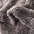 thumbnail image 3 of 1Pc Coral Fleece Throw Blanket, Dienrx 70×100CM Soft Warm Luxury Lap Blanket, All‑Season Sofa Bed Blanket for Household Daily Use, Grey, 3 of 3