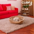 thumbnail image 2 of Cama para Perros Cuory Beige con Fondo y Base Antideslizante y Forro Acolchonado, 2 of 6
