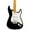 Black, variant on Squier Classic Vibe '50s Stratocaster Maple Fingerboard Electric Guitar Fiesta Red