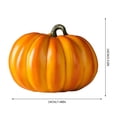 thumbnail image 2 of Halloween Style Pumpkin Desktop Ornament Fall Home Thanksgiving Table Centerpiece Holiday Decoration Abstract Statue Doors And Windows Pug Statues for Garden Wolf Statue Outdoor Large Christmas, 2 of 2