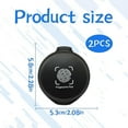 thumbnail image 2 of Fingerprint Ink Pad,2 PCS Finger Print Ink Pads,Blue Thumbprint Ink Pad,Ink Pad for Fingerprints Portable Fingerprint Kit for Security ID Fingerprint, 2 of 5