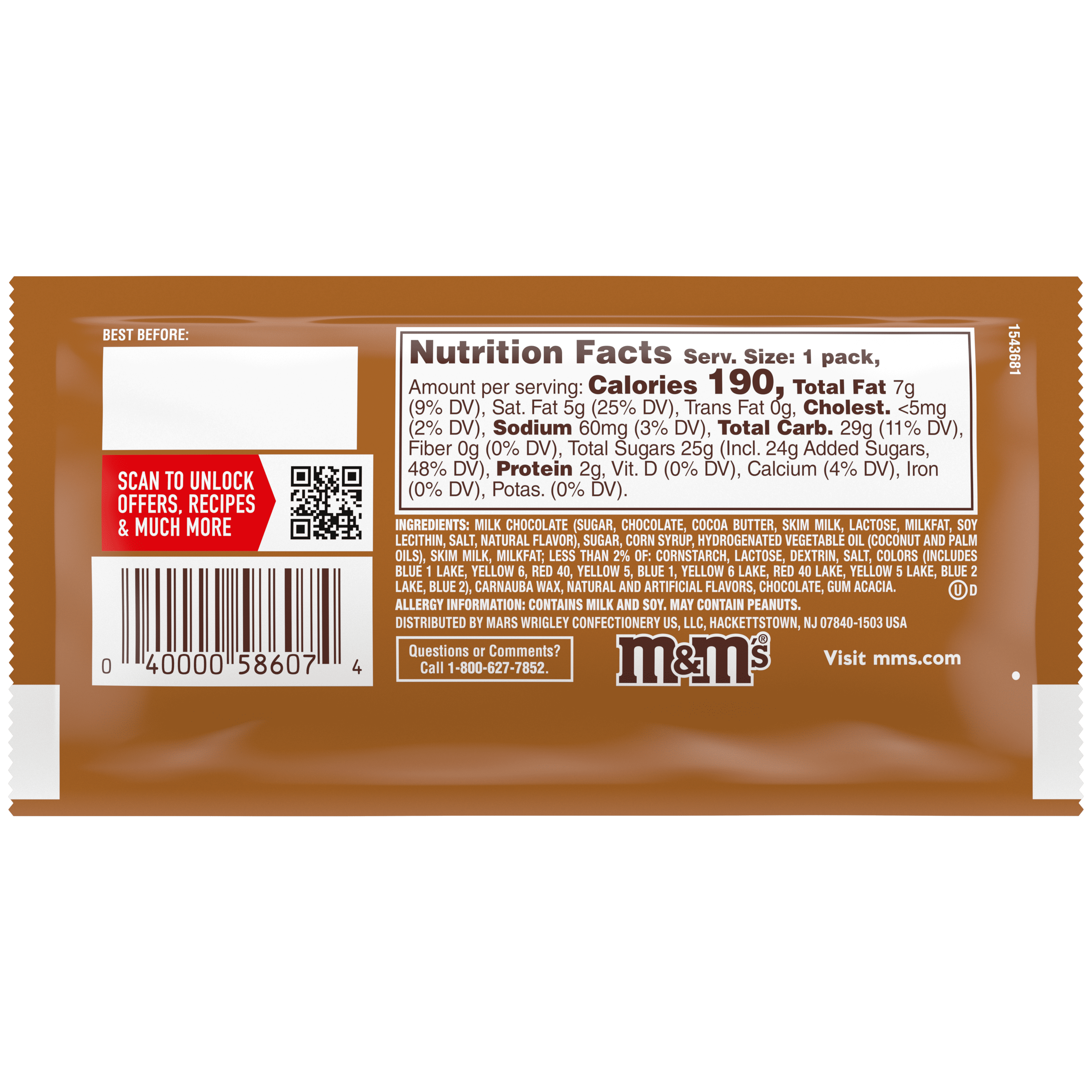 M&M's® Caramel Cold Brew Chocolate Candies, 9.05 oz - Dillons Food