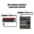 thumbnail image 3 of Inline Microphone Preamp with 28dB Gain,Dynamic Active Inline Mic Booster Preamplifier for Broadcasting Live Streaming,Studio Singing, 3 of 7