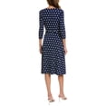 thumbnail image 2 of Leota womens  Tie Waist Midi Dress, S, 2 of 3