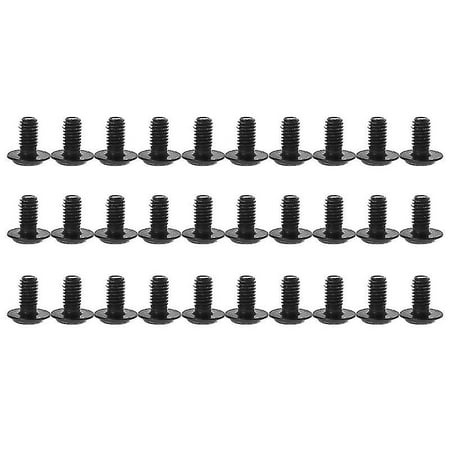 Mini Radiator Screws Radiator Screw Case Fan Screws Set Flat Head Tapping Screw Set 30 ...