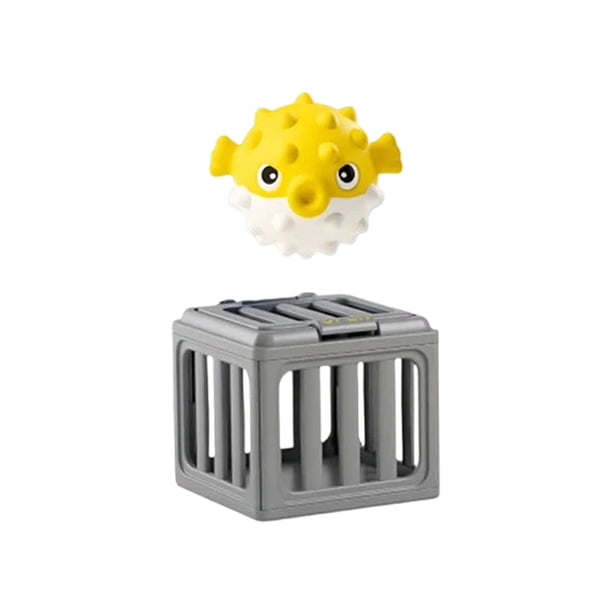 Piscina infantil de buceo, fácil de desmontar, 7,6 x 7,6 x 7,5 cm, juego de piscina flotante con animales para nadar y bucear, uso versátil para niños y niñas, verano, patio trasero
