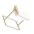 thumbnail image 1 of Naiovety Maceta Rectangular portátil elegante anticorrosivo decorativo Wobbly hogar balcón Oficina Club Bar florero maceta Jardín y Patio Oro Naiovety HA083861-01, 1 of 6