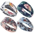 thumbnail image 1 of Sport Headband Elastic Soft 4PCS Quick Drying Running Headband Yoga Sweatband, 1 of 10