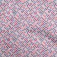 thumbnail image 1 of oneOone Polyester Spandex Light Pink Fabric Geometric Sewing Fabric By The Yard Printed Diy Clothing Sewing Supplies 56 Inch Wide, 1 of 5