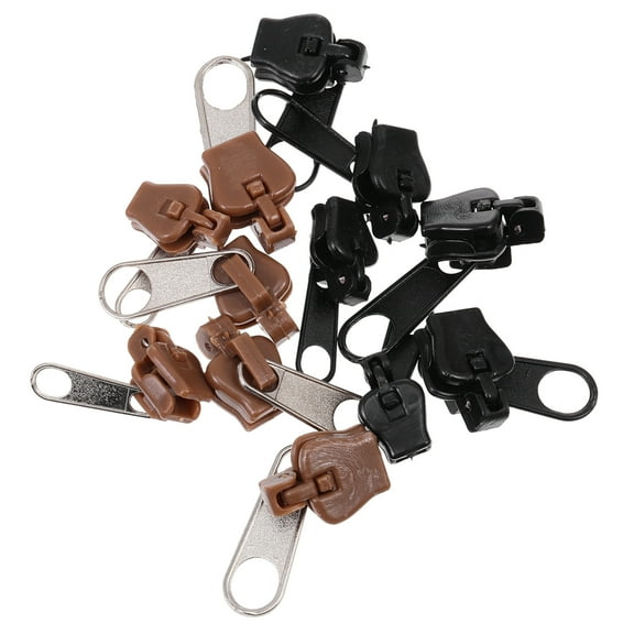 12pcs Alloy Zipper Sliders for DIY Zipper Pull Clothes Replacement Zipper Heads