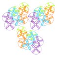 thumbnail image 3 of Shisuyan 40pcs Flying Discs Supplement Set Compatible With Handheld And Foot-Powered Flying Disc Toys Colorful Outdoor Tossing Toy For Kids And Adults, 3 of 8