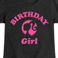thumbnail image 3 of Barbie - Birthday Girl - Toddler And Youth Girls Short Sleeve Graphic T-Shirt, 3 of 6