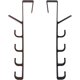 thumbnail image 4 of 2 paquetes de ganchos para puerta con 5 ganchos, multifuncionales detrás de la puerta, toalleros, organizador portátil, estante para colgar ropa, abrigos, baño, armario, hogar, Bla, 4 of 4