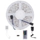 thumbnail image 1 of 16,4 pies Tira de luces LED Control remoto 44 teclas ajustable 5050 300 LED RGBW Luz de cuerda impermeable Enchufe de EE. UU. 100-240 V, 1 of 9