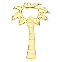 Grandest Birch Creative Bottle Opener Non Slip Coconut Tree Shape Wedding Favors Palm Gold Color Wine Bottle Opener for Home Bottl
