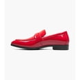 thumbnail image 3 of Stacy Adams Spratley Moc Toe Saddle Slip On Dress Shoes Red 25686-600, 3 of 6
