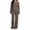 Coffee, variant on Two Piece Sets for Women Petite Wide Leg Pants Set Summer Outfits Long Sleeve Top Trousers Lounge Matching Sets Casual Going Out