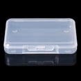 thumbnail image 5 of Osdhezcn Rectangular Plastic Clear Transparent Storage Box Collection Container Organizer, 5 of 16