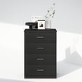 thumbnail image 6 of Furinno Frans Simple Design Console Table with 4 Drawers for Entryway, Living Room, Americano, 6 of 6