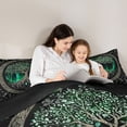 thumbnail image 5 of Homewish Tree Of Life 2pcs Bedding Comforter Set For Teens Boys Girls,Bohemian Theme Twin Comforter Sets,Starry Sky Breathable Bedding Set,Luxury Bedroom Decor,Reversible, 5 of 8
