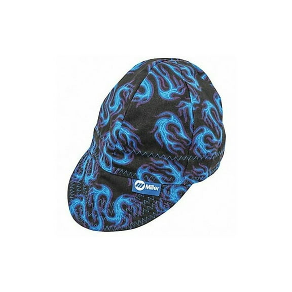 Miller Electric Welding Cap,Blue Flame,7" 289970