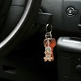 thumbnail image 2 of MasteelfCA Poodle Keychain Dog Keychain Creative Keychain Backpack Charm Car Key Chain, 2 of 7