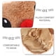 thumbnail image 5 of GOOHOCHY 2 parches de peluche con forma de ciervo para los ojos, antifaz elástico para dormir, ideal para viajar y dormir en casa., 5 of 8