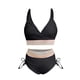 thumbnail image 4 of WILLBEST Trajes de Baño Mujer Natacion Conjunto de Bikini de Cintura Alta Para Mujer, Traje de Baño de 2 Piezas, Traje de Baño de Cobertura Completa 2025, 4 of 5